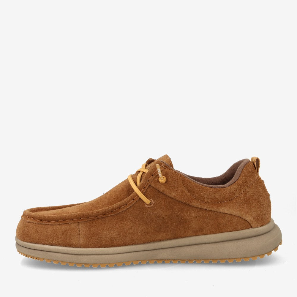 Zapato Wallabee PITAS hombre OSAKA Camel