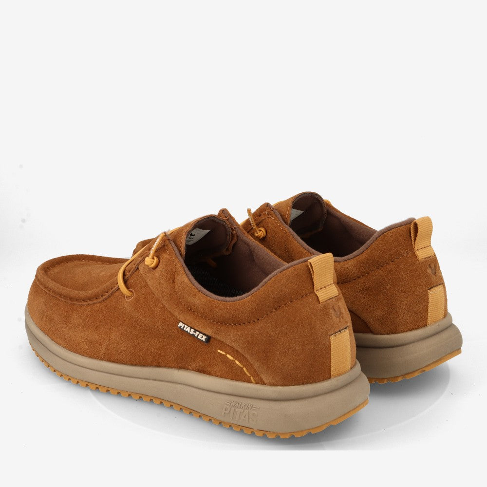 Zapato Wallabee PITAS hombre OSAKA Camel