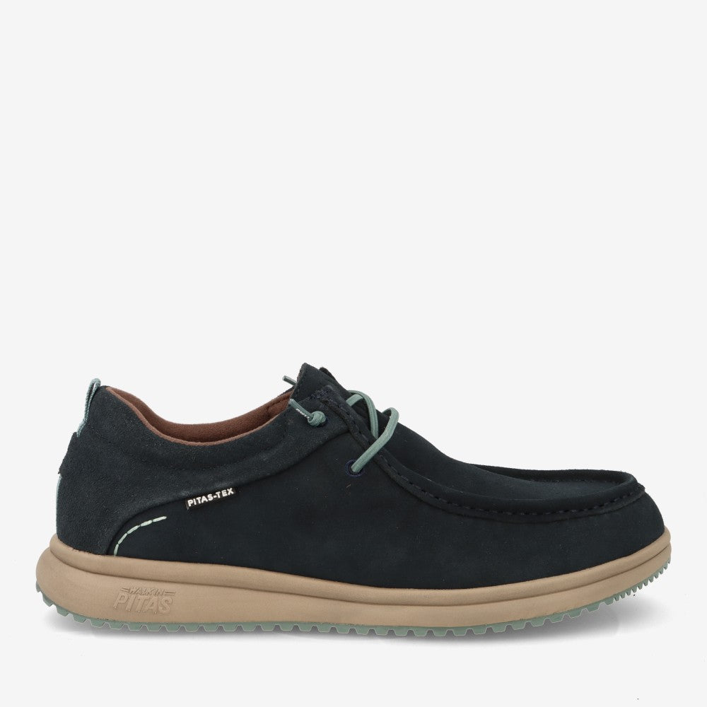 Zapatos WALLABI hombre PITAS OSAKA Marino