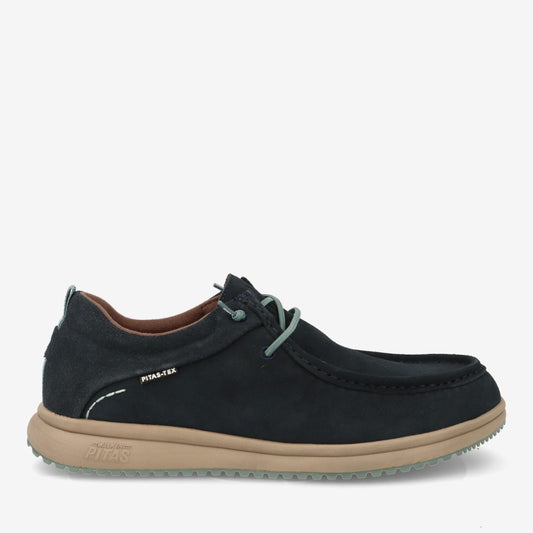 Zapatos WALLABI hombre PITAS OSAKA Marino