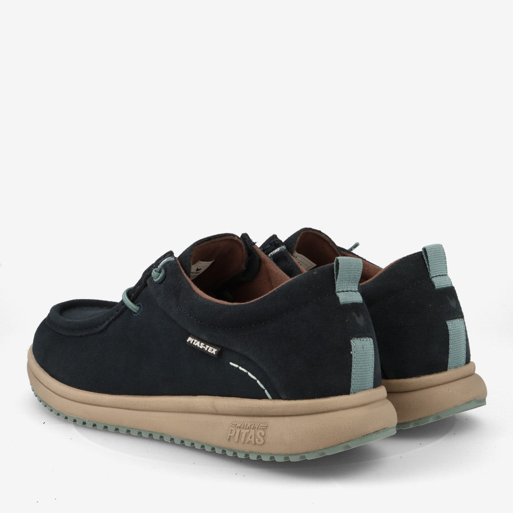 Zapatos WALLABI hombre PITAS OSAKA Marino
