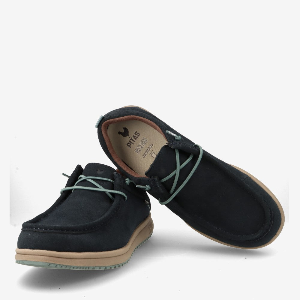 Zapatos WALLABI hombre PITAS OSAKA Marino