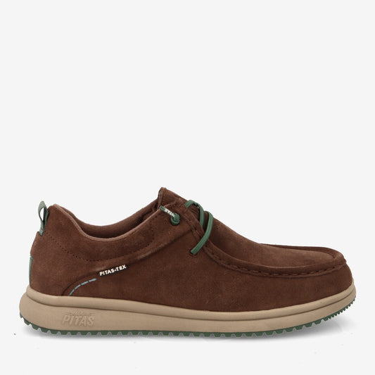 Zapato WALLABI hombre PITAS OSAKA Café