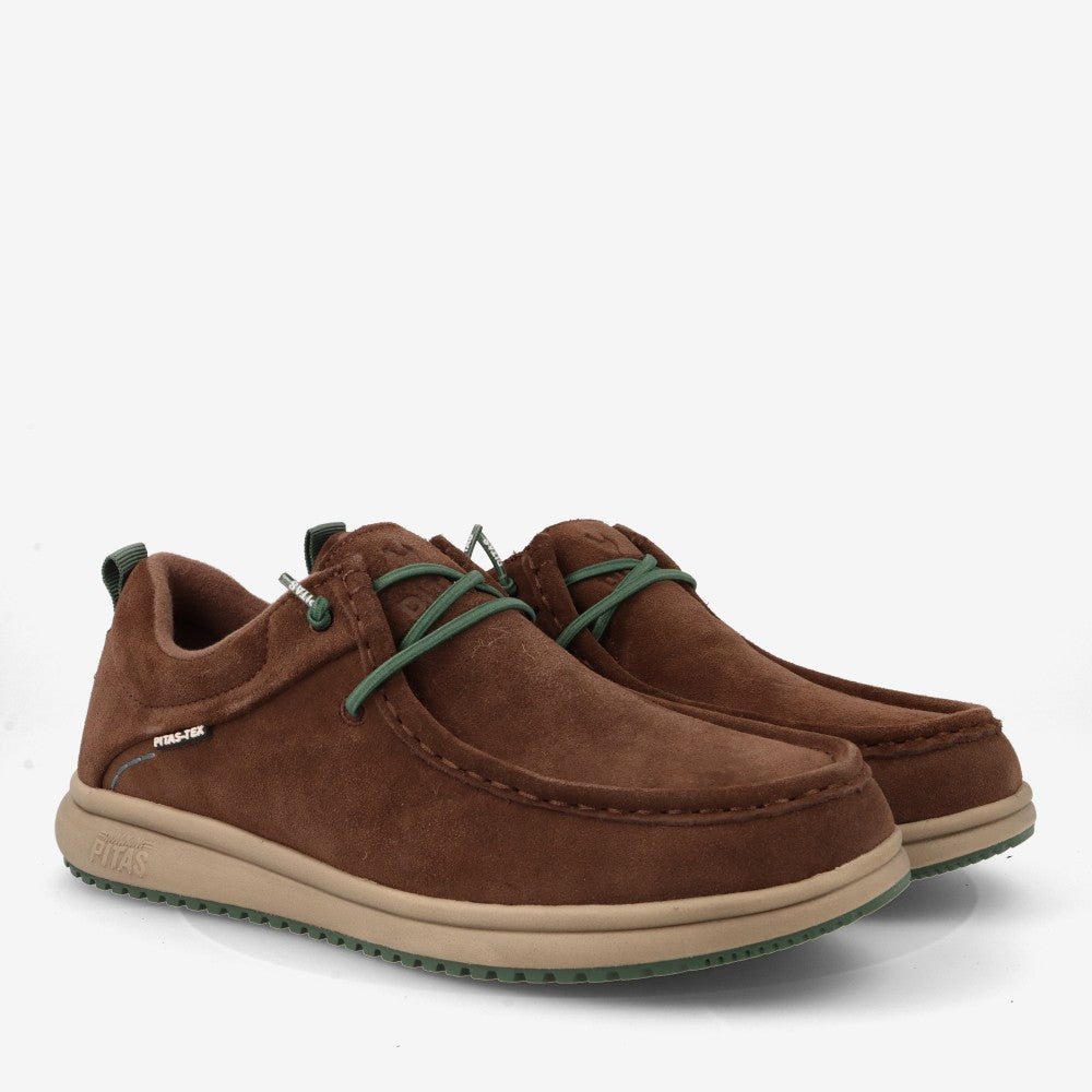 Zapato WALLABI hombre PITAS OSAKA Café