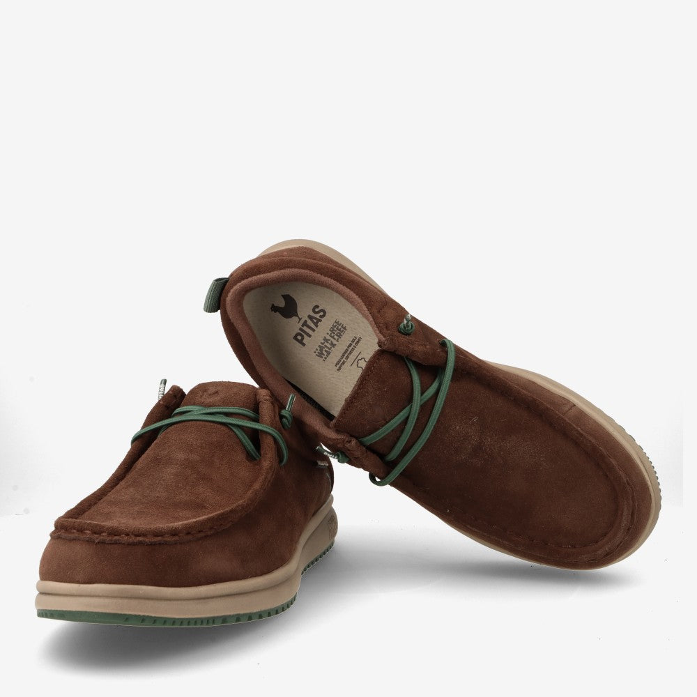 Zapato WALLABI hombre PITAS OSAKA Café